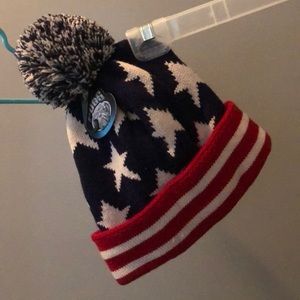 American Flag Beanie
